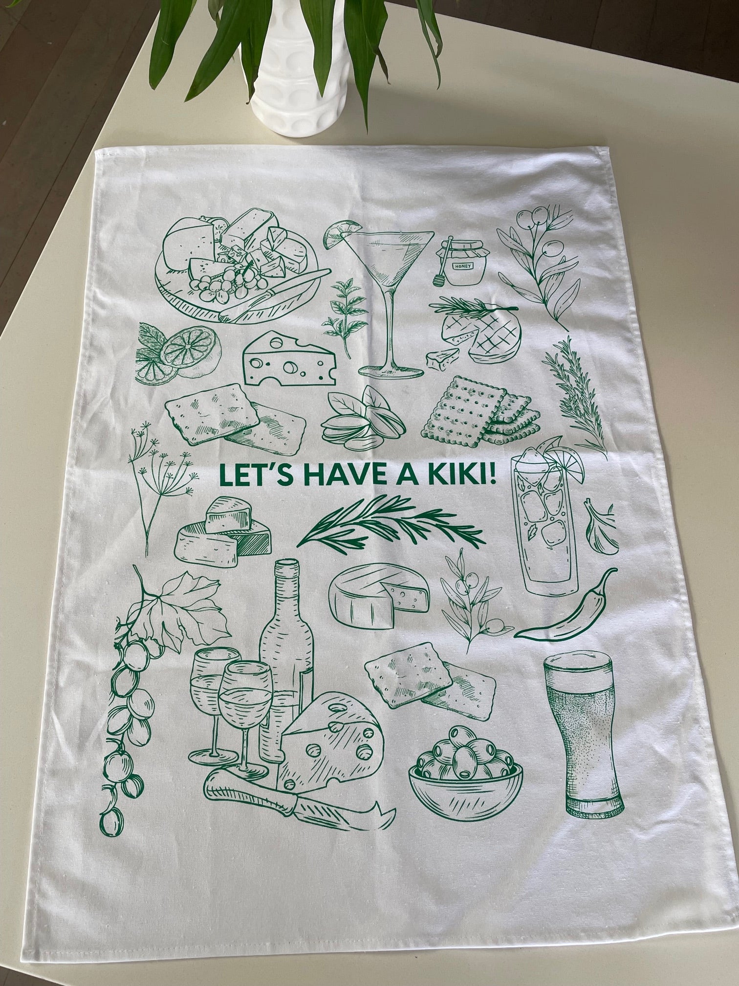 Kiki Tea Towel – Kiki Seed Cracker Mix
