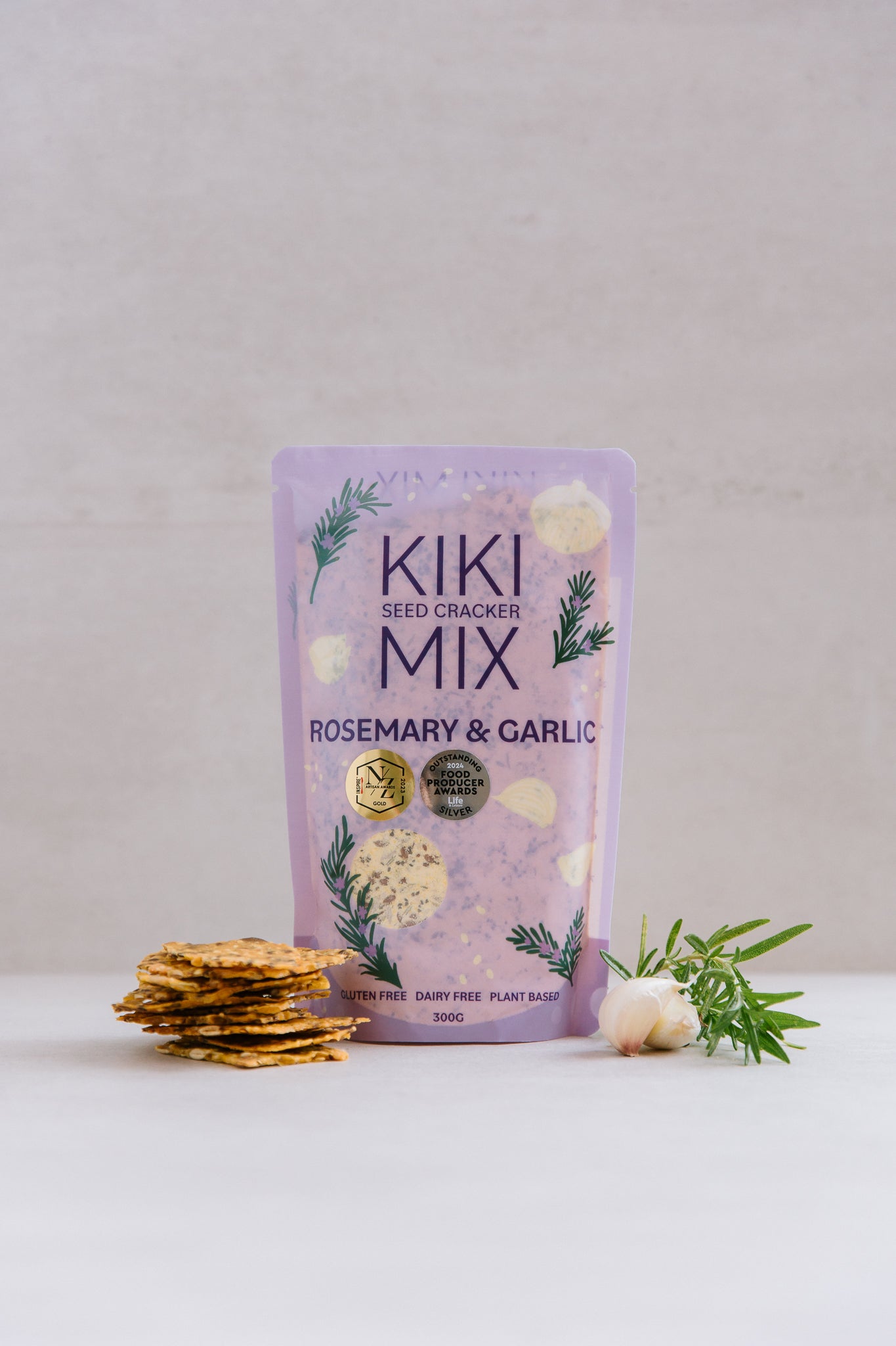 Rosemary & Garlic Seed Cracker Mix