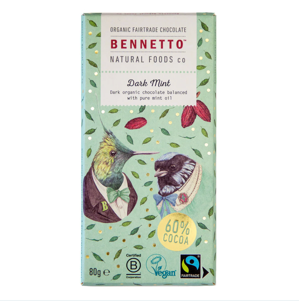 Dark Mint Bennetto Chocolate