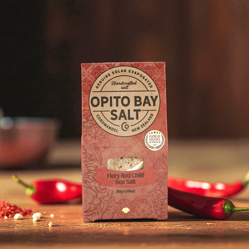 Ōpito Bay Fiery Red Chilli Sea Salt