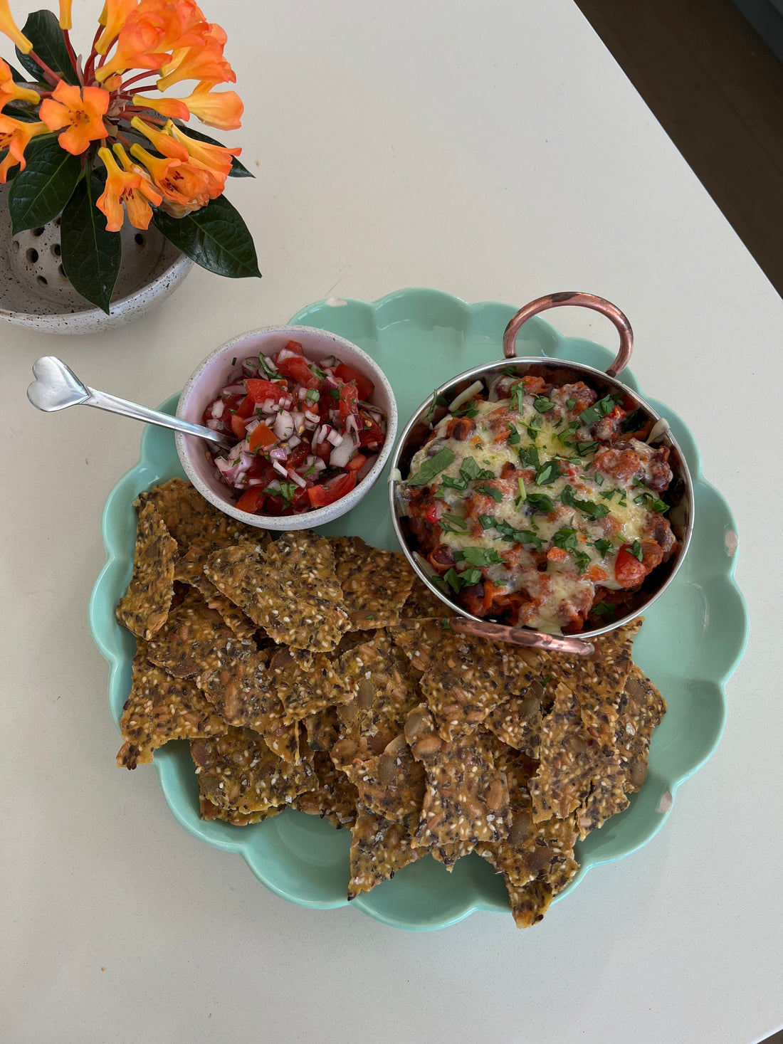 Kiki Nachos with Fresh Salsa