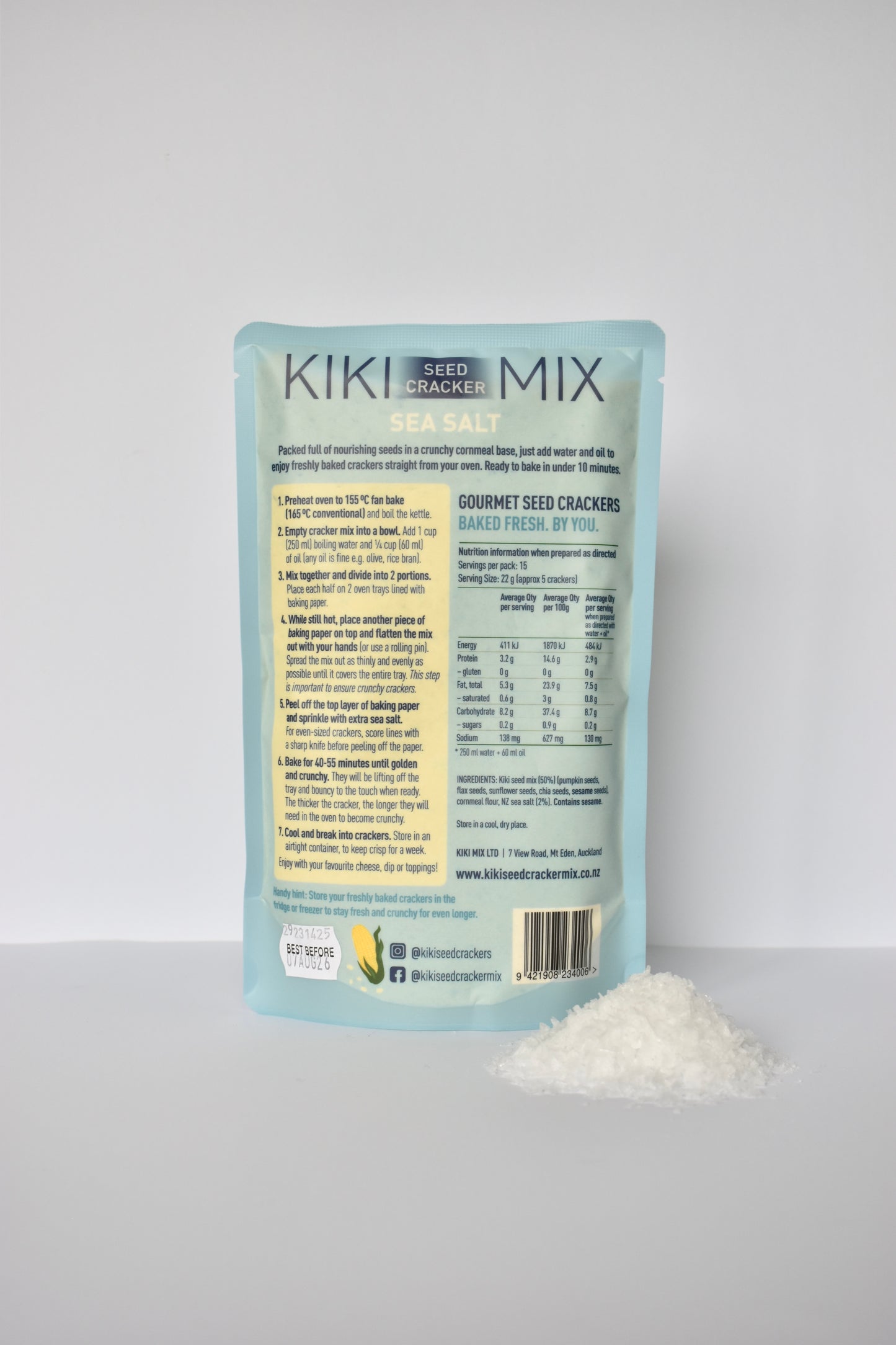 Sea Salt Seed Cracker Mix