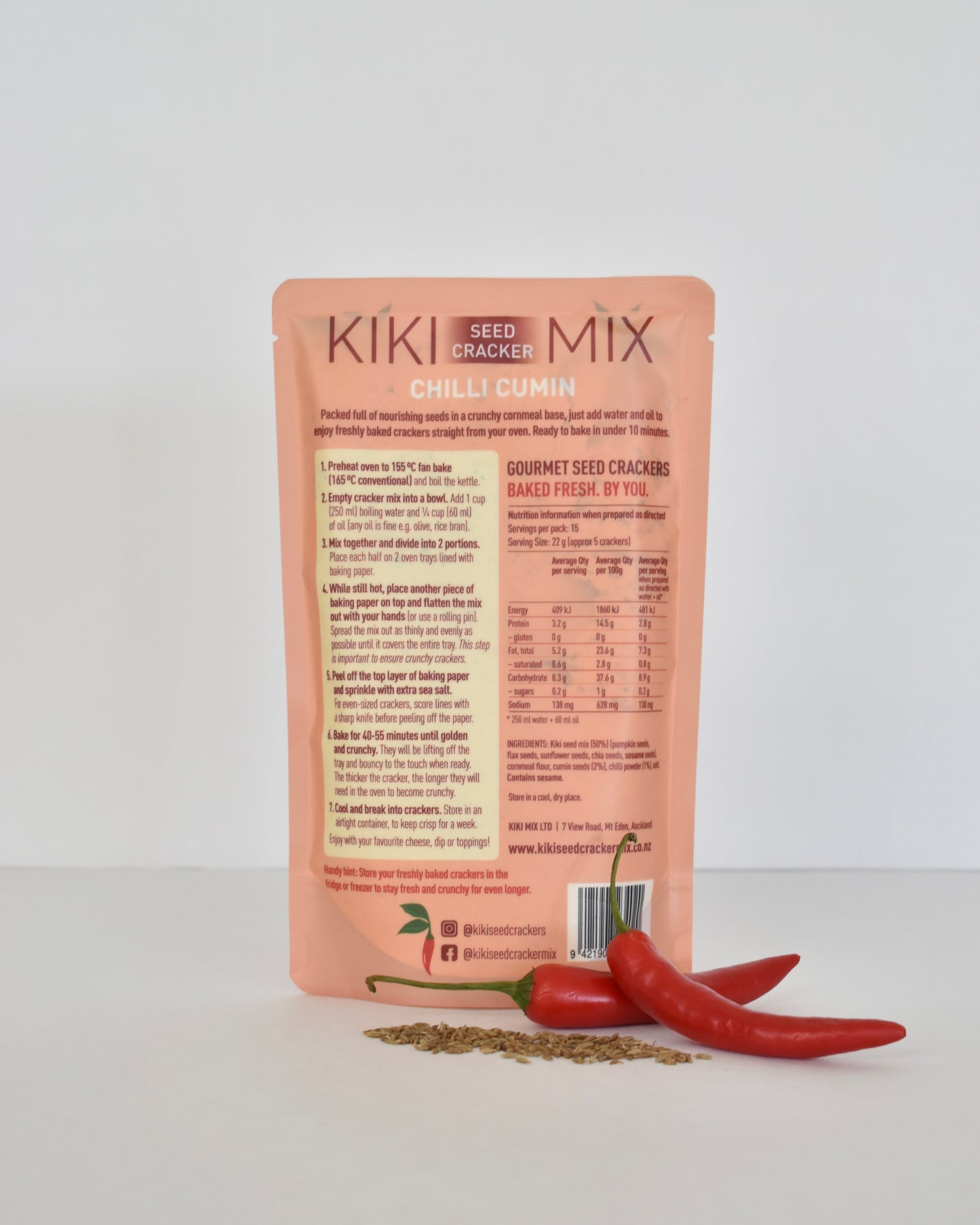 Chilli Cumin Seed Cracker Mix