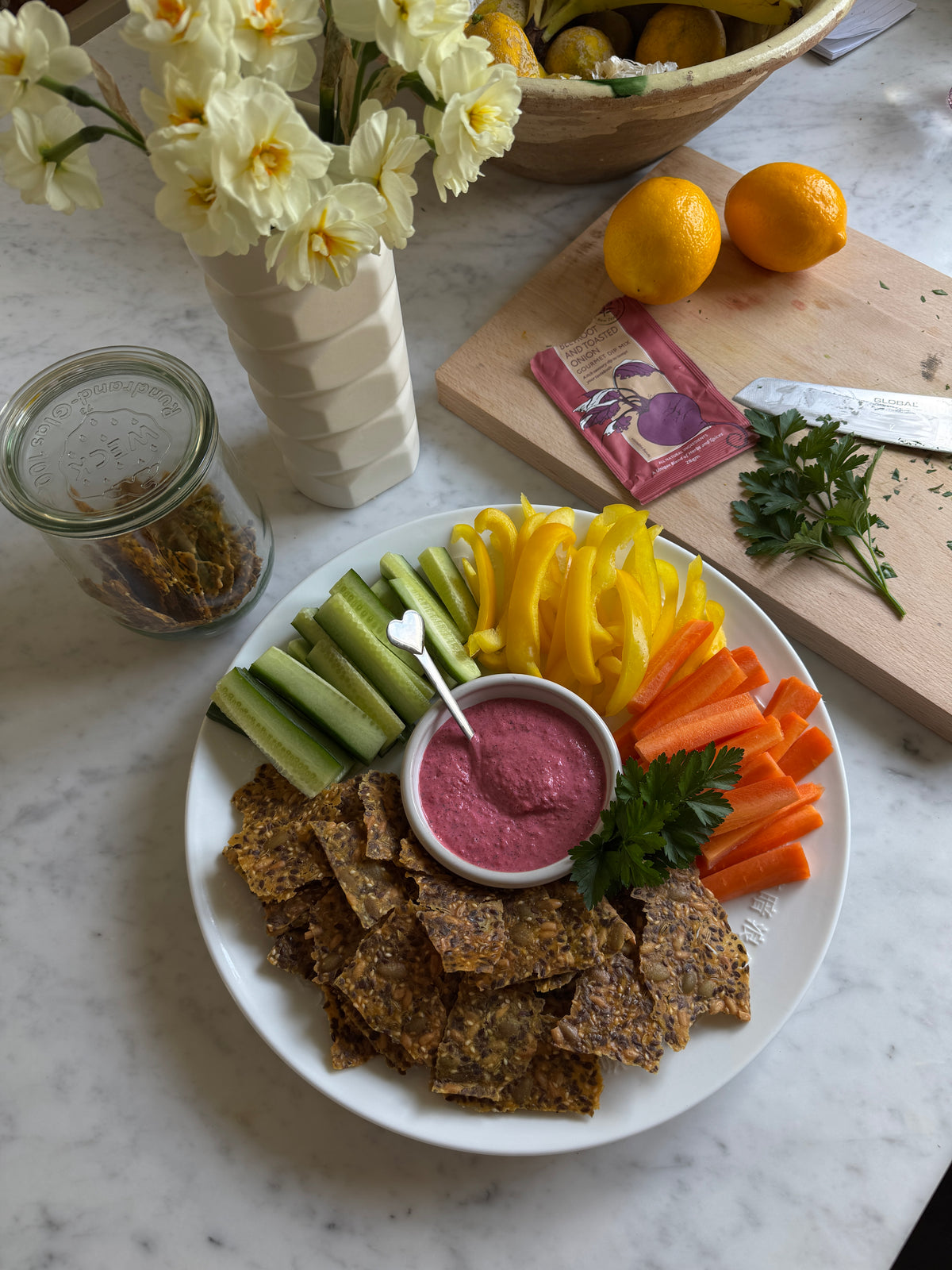 Beetroot & Toasted Onion Gourmet Dip Mix