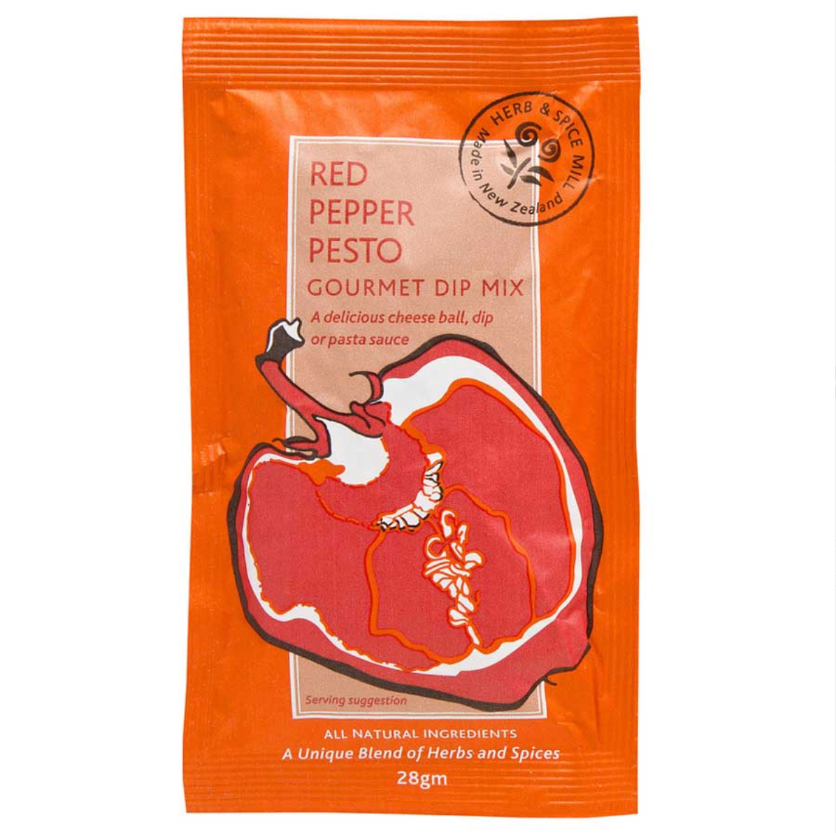 Red Pepper Pesto Gourmet Dip Mix